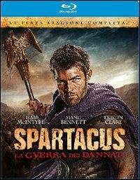 Spartacus. La guerra dei dannati. Stagione 3 (4 Blu-ray) di Mark Beesley,Jesse Warn,John Fawcett - Blu-ray