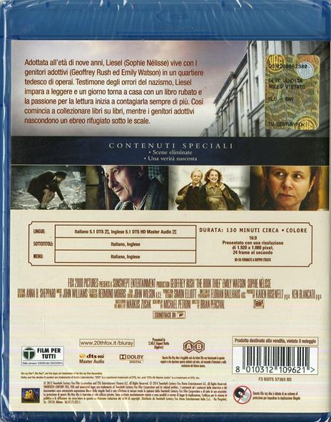 Storia di una ladra di libri di Brian Percival - Blu-ray - 2