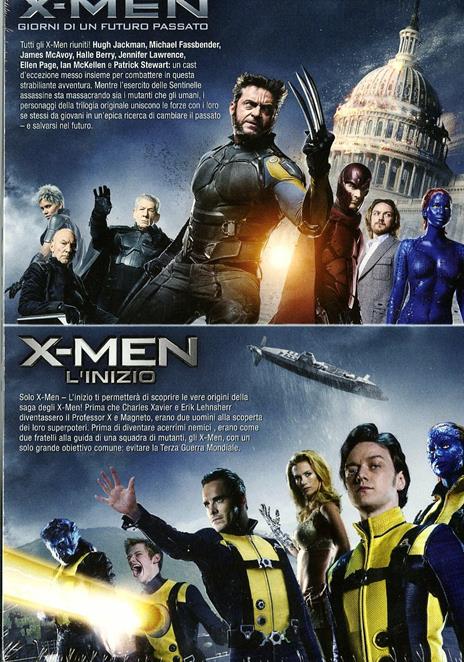 X-Men. L'inizio. X-Men. Giorni di un futuro passato (2 DVD) di Bryan Singer,Matthew Vaughn - 2