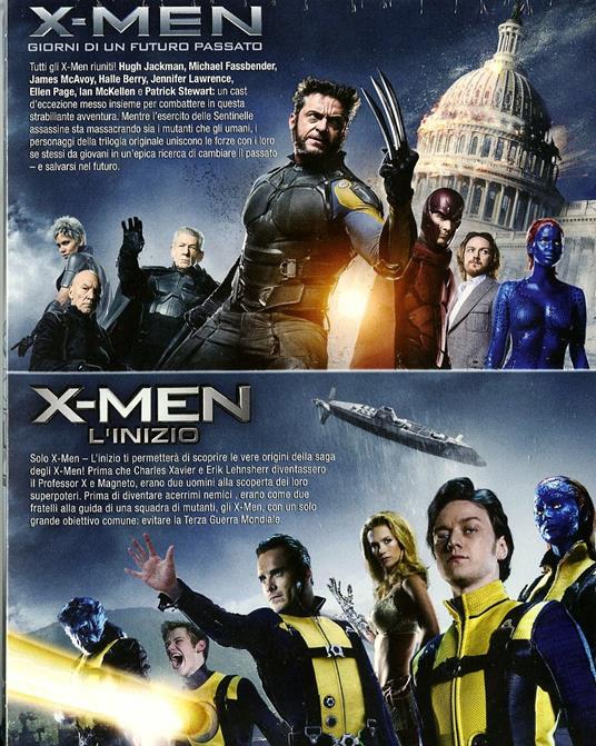 X-Men. L'inizio. X-Men. Giorni di un futuro passato (2 Blu-ray) di Bryan Singer,Matthew Vaughn - 2