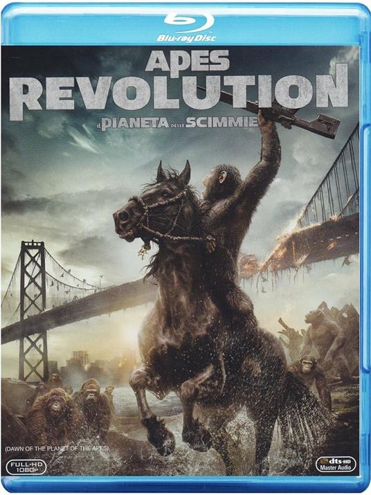 Apes Revolution. Il pianeta delle scimmie di Matt Reeves - Blu-ray