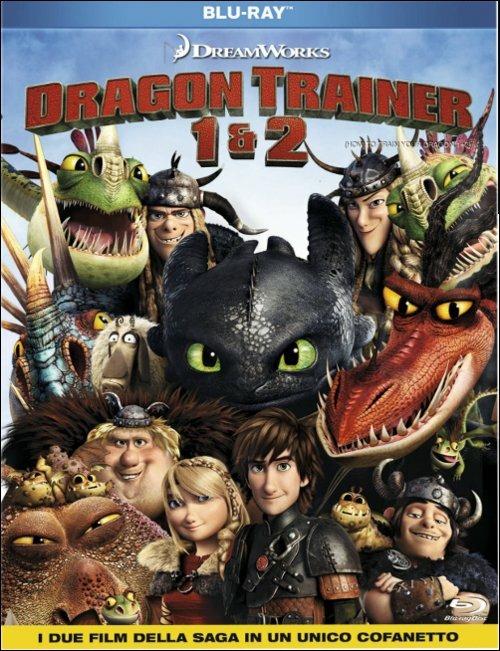 Dragon Trainer 1 & 2 (2 Blu-ray) - Blu-ray - Film di Dean DeBlois , Chris  Sanders Bambini e ragazzi