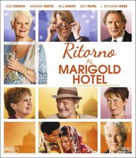 Ritorno al Marigold Hotel di John Madden - Blu-ray