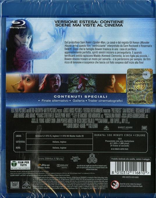 Poltergeist di Gil Kenan - Blu-ray - 2