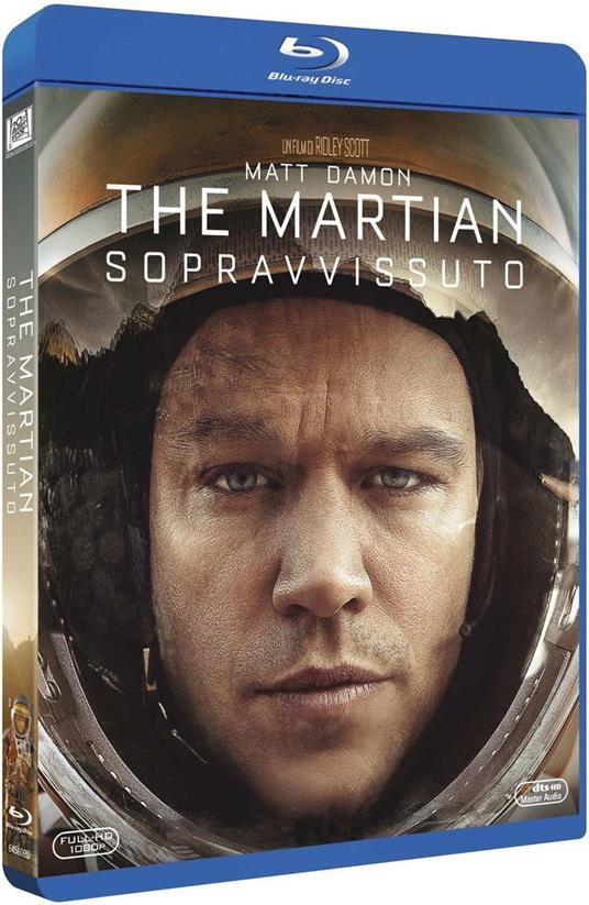 Sopravvissuto. The Martian di Ridley Scott - Blu-ray