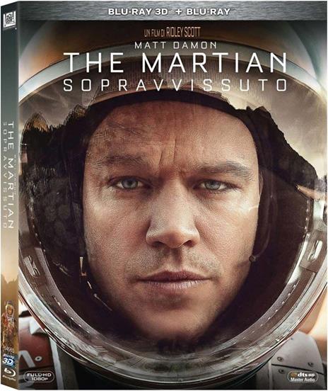 Sopravvissuto. The Martian 3D (Blu-ray + Blu-ray 3D) di Ridley Scott