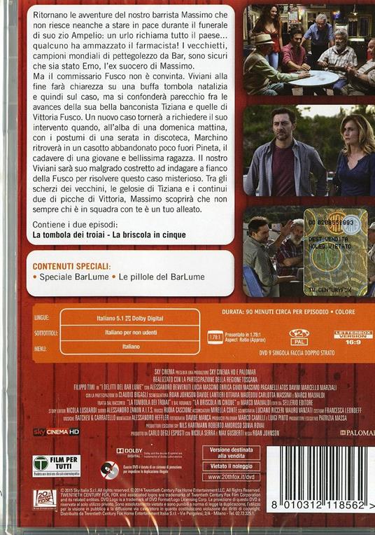 I delitti del BarLume 2 di Roan Johnson - DVD - 2