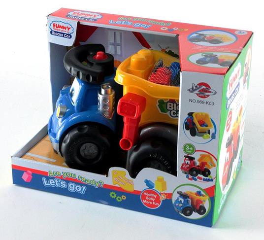 Dg 070874. Camion con Mattoncini - 8