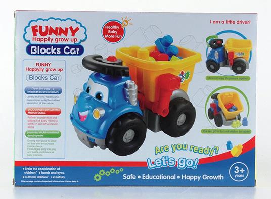 Dg 070874. Camion con Mattoncini - 9