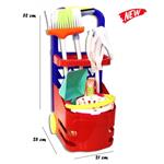 TOYS - Set Pulizia con Trolley e Accessori - 11537