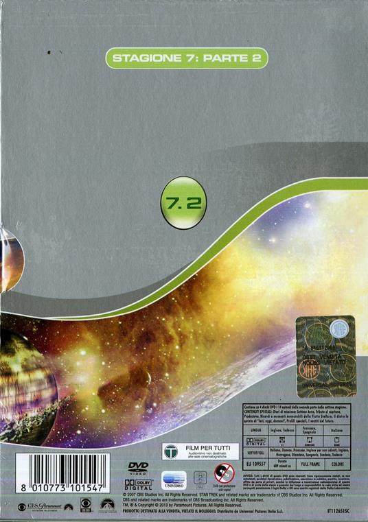 Star Trek. The Next Generation. Stagione 7. Parte 2 (4 DVD) - DVD - 2