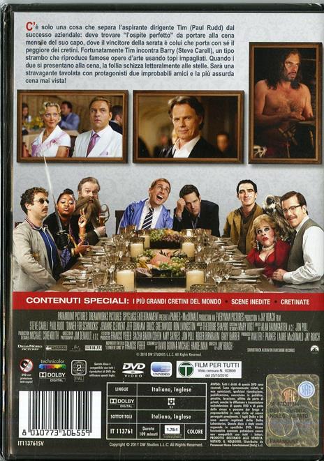 A cena con un cretino di Jay Roach - DVD - 2