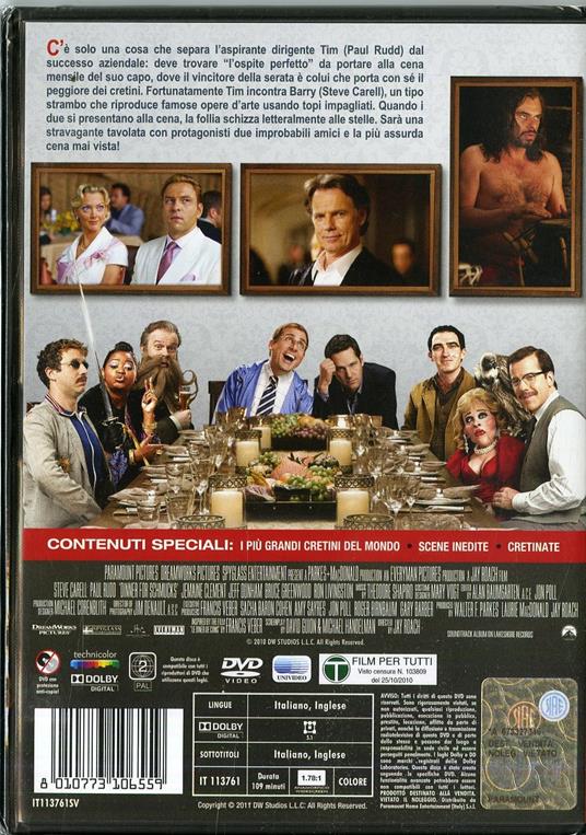 A cena con un cretino di Jay Roach - DVD - 2