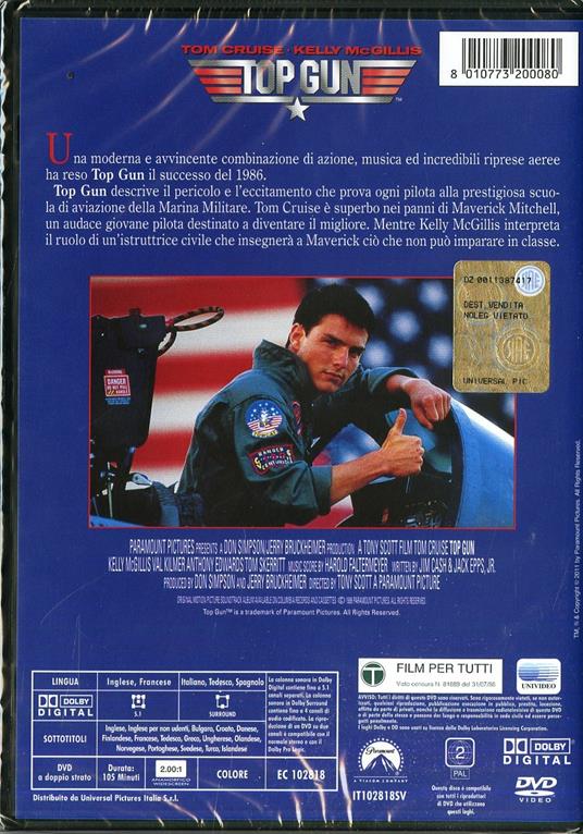 Top Gun di Tony Scott - DVD - 2