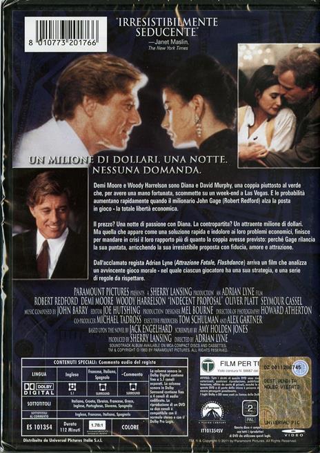 Proposta indecente di Adrian Lyne - DVD - 3