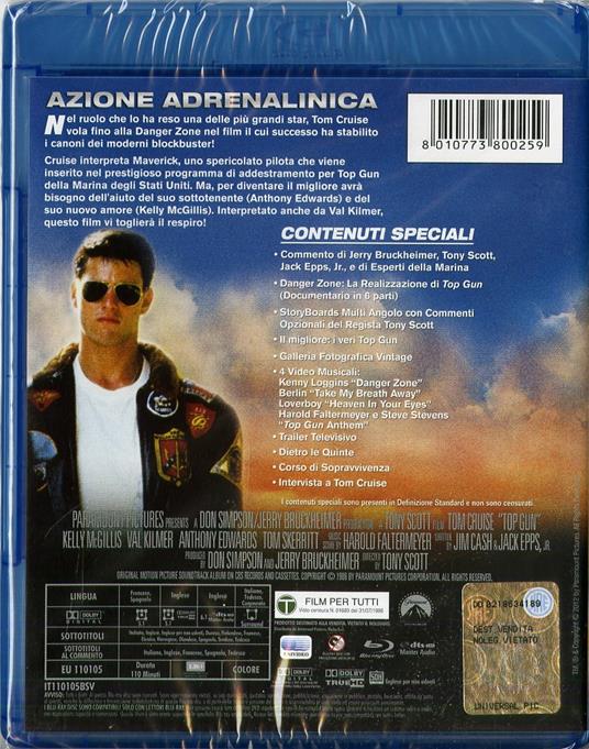 Top Gun di Tony Scott - Blu-ray - 2