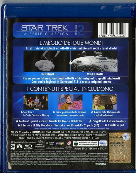 Star Trek. La serie classica. Stagione 2 (7 Blu-ray) - Blu-ray - 2