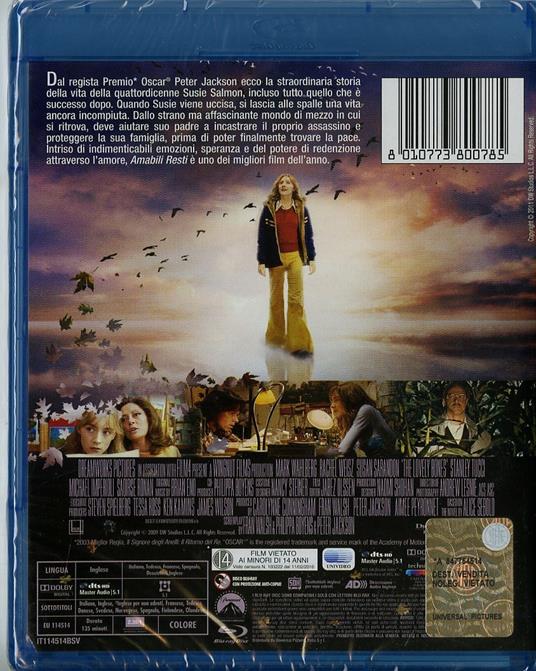 Amabili resti di Peter Jackson - Blu-ray - 2
