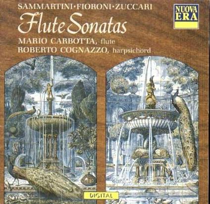 Flute Sonatas - CD Audio di Giuseppe Sammartini