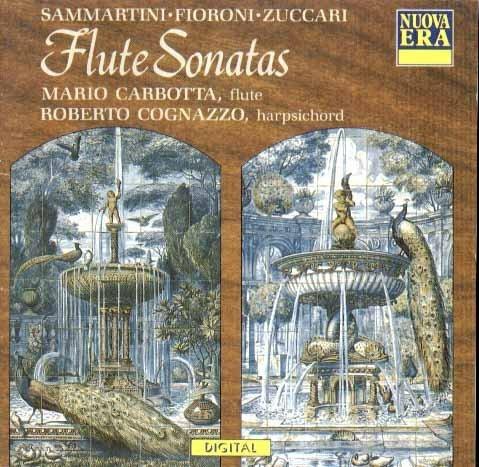 Flute Sonatas - CD Audio di Giuseppe Sammartini