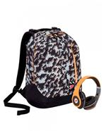 Zaino Double Project Seven. Grey Brick. Con cuffie