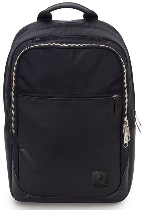 Zaino in pelle Invicta Business Backpack Biz M Leather Nero