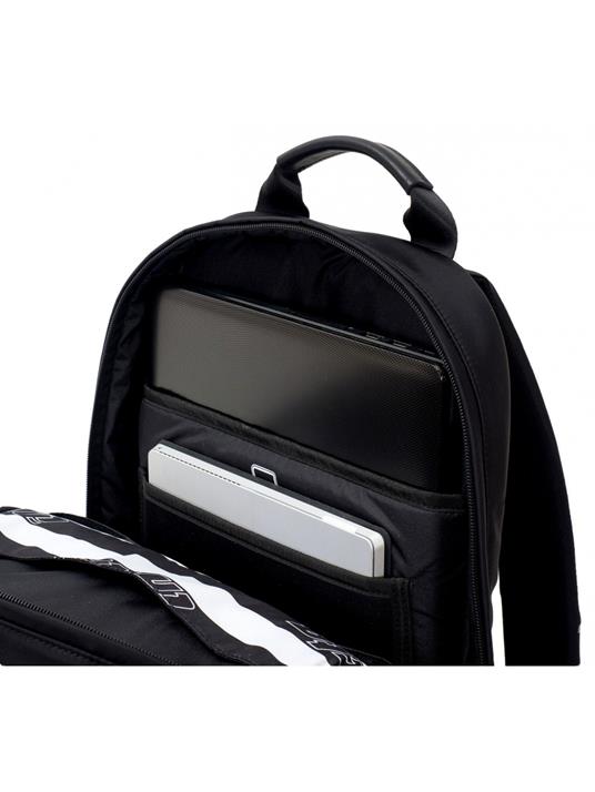 Zaino in pelle Invicta Business Backpack Biz M Leather Nero - 3