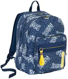 Cartoleria Zaino Outsize Seven Totem Blue Deep. Blu Seven