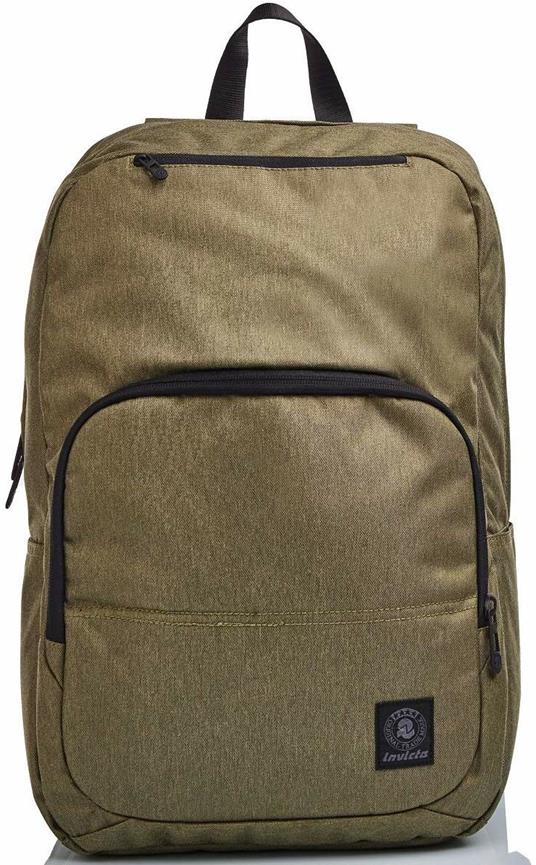 Zaino Invicta Easy Backpack M Carry On Verde militare