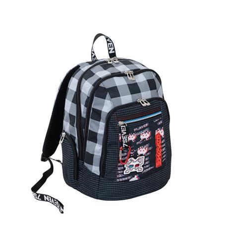 Zaino Advanced Seven 7.1 Space Check Jet Black. Nero-Grigio