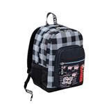 Zaino Freethink Seven 7.1 Space Check Jet Black. Nero-Grigio