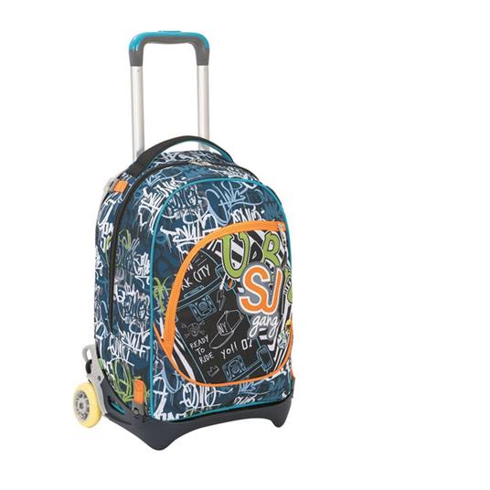 Zaino Trolley Jack Seven SJ Gang Boy City Explorer Fluo Orange