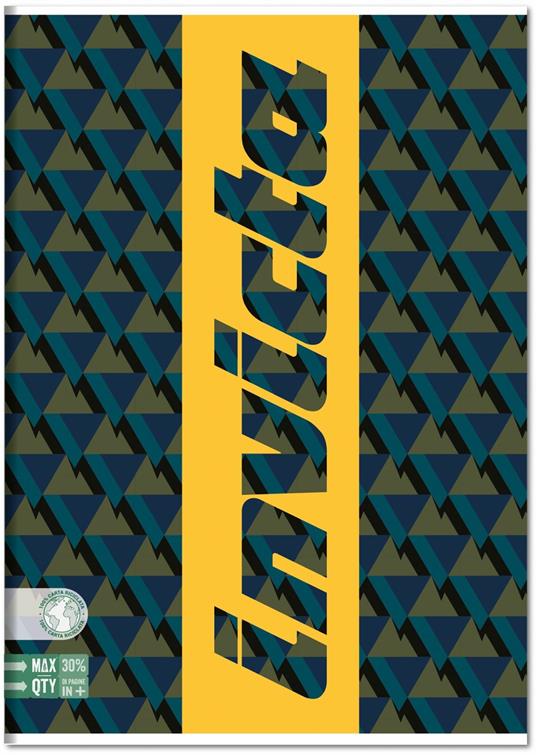 Quaderno maxi A4 Invicta Quadretti grandi 5 mm - 4