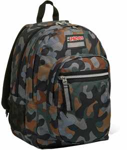 Cartoleria Zaino Seven Freethink Boy Military Green - 33x44x20 cm Seven