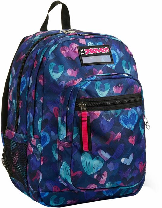 Zaino Seven Freethink Girl Rhodamine Red - 33x44x20 cm