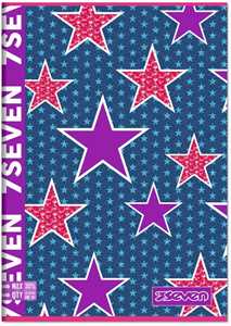 Cartoleria Quaderno Maxi A4 Seven 7.1 Girl 100 gr Quadretti grandi 5 mm Seven 7.1