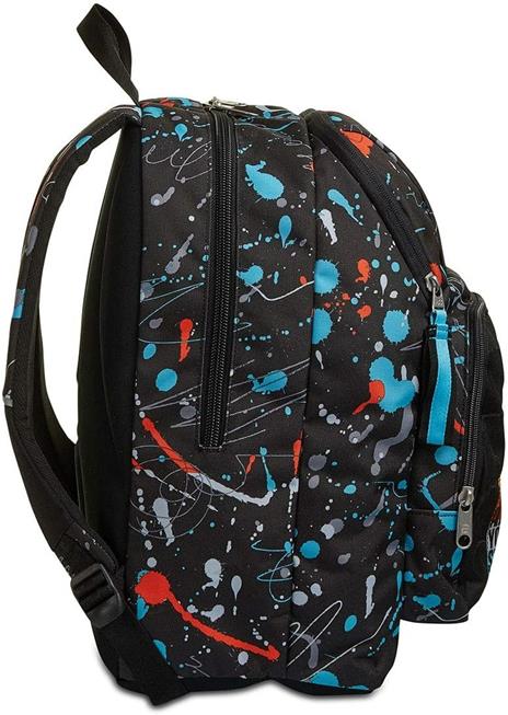 Zaino Point Out Seven 7.1 Personal Art Nero - 30x42x20 cm - 2