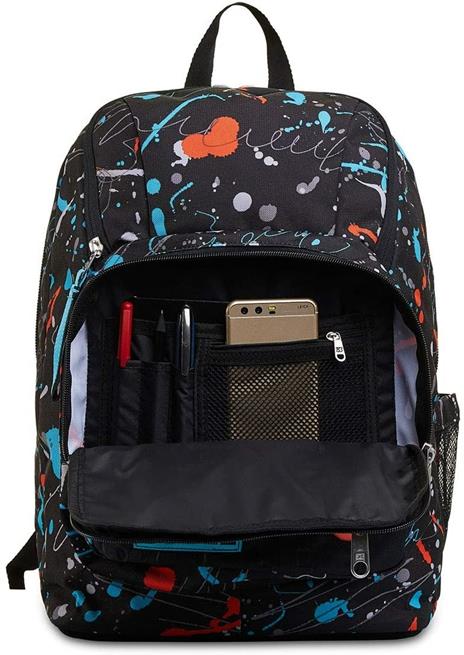 Zaino Point Out Seven 7.1 Personal Art Nero - 30x42x20 cm - 6