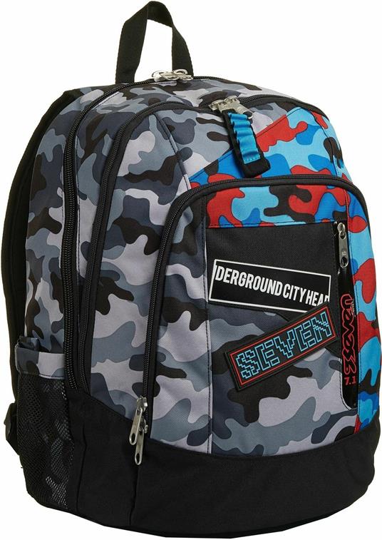 Zaino Advanced Seven 7.1 Challenge Boy Grigio - 31x43x24 cm