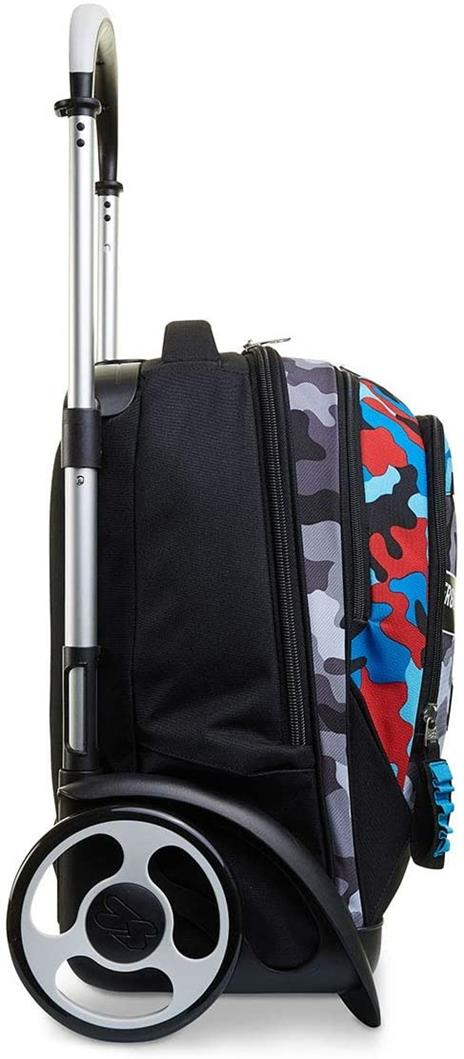 Zaino Trolley Tyre Seven 7.1 Challenge Boy Grigio - 39x57x28 cm - 2