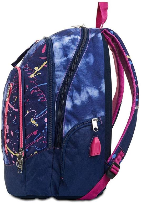 Zaino Advanced Seven 7.1 Love your Soul Blu - 31x43x24 cm - 3