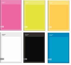 Cartoleria Quaderno Maxi A4 Color Code Colorful 100 gr Quadretti grandi 5 mm con margine Color Code