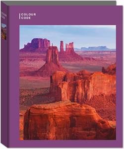 Cartoleria Quaderno copertina ad anelli Color Code Landscapes in PPL Color Code