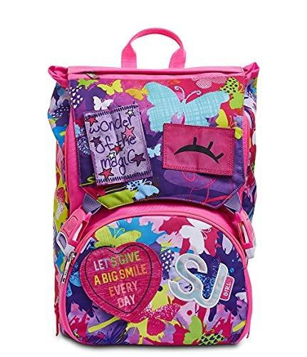 Zaino sdoppiabile Facce da SJ Girl - 27x41x16 cm - 2