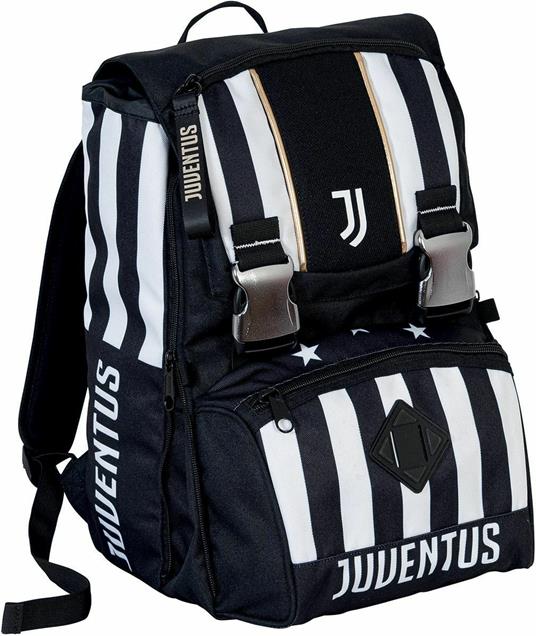 Zaino sdoppiabile Juventus - 28x40x13 cm - Seven - Cartoleria e scuola