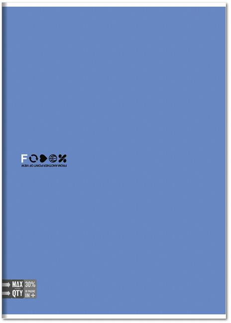 Quaderno Maxi A4 Fedez 100 gr. Quadretti grandi 5 mm - 2