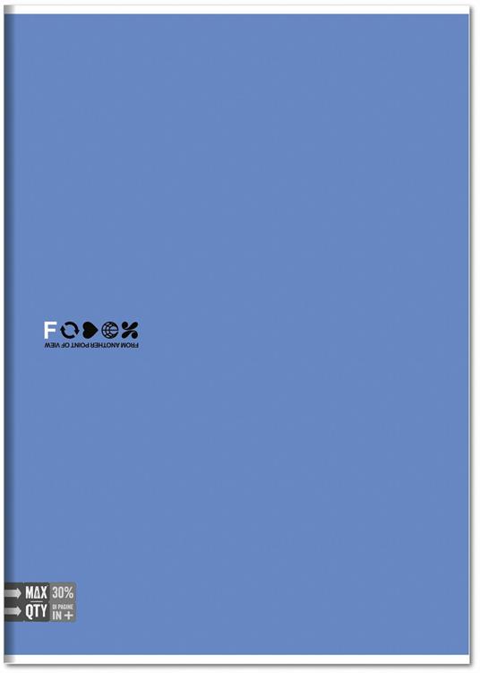 Quaderno Maxi A4 Fedez 100 gr. Quadretti grandi 5 mm - 2