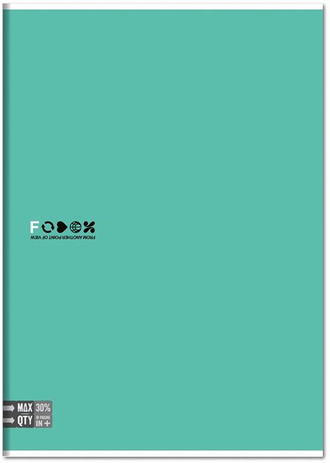 Quaderno Maxi A4 Fedez 100 gr. Quadretti grandi 5 mm - 3