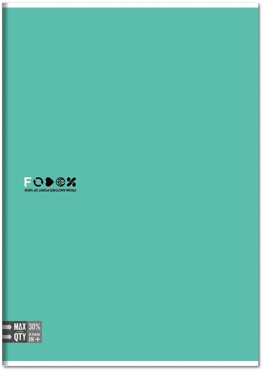Quaderno Maxi A4 Fedez 100 gr. Quadretti grandi 5 mm - 3