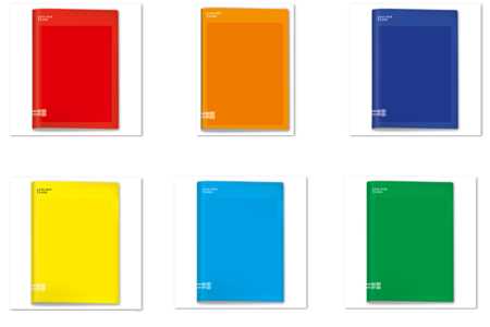 Cartoleria Quaderno A5 Standard 96/100 Colour Colour Code Colorful. 1 Rigo - 15 x 20,5 cm Colour Code